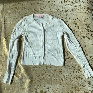Lilly Pulitzer White Cardigan